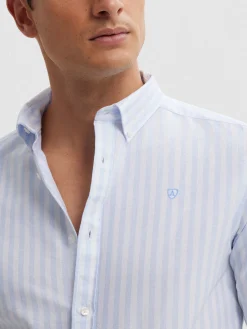 Oxford<Alvaro Moreno CAMISA OXFORD SUNSET Celeste