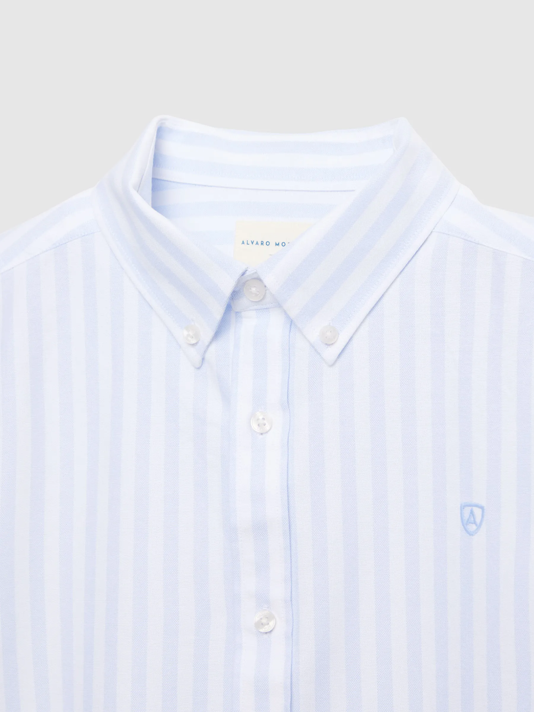 Oxford<Alvaro Moreno CAMISA OXFORD SUNSET Celeste