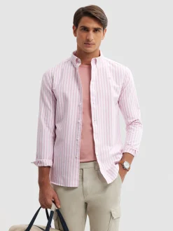 Oxford<Alvaro Moreno CAMISA OXFORD SUNSET Coral