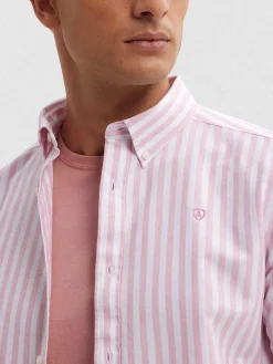 Oxford<Alvaro Moreno CAMISA OXFORD SUNSET Coral