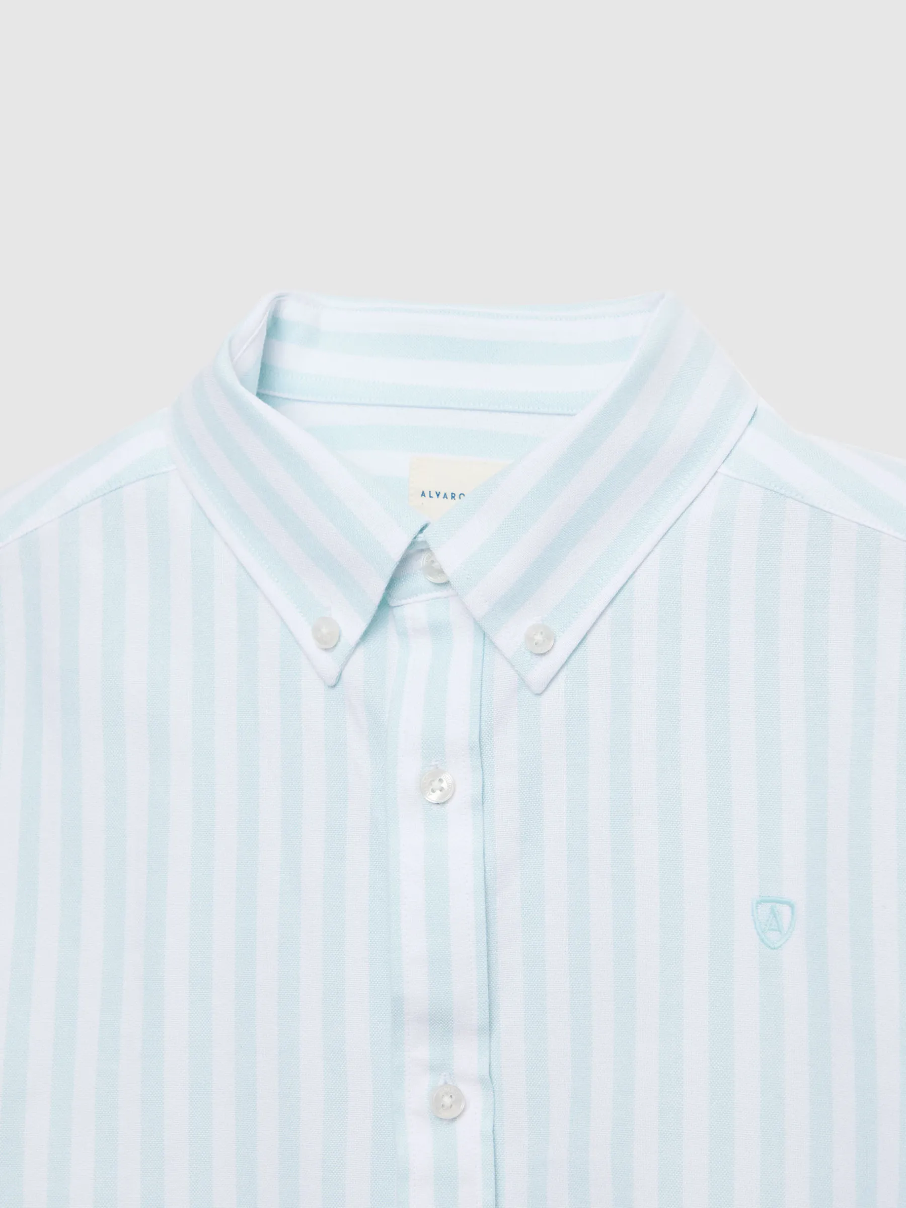 Oxford<Alvaro Moreno CAMISA OXFORD SUNSET Verde Agua