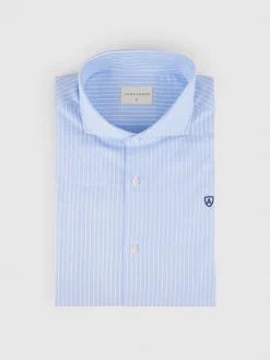 Camisas Vestir|Camisas Vestir<Alvaro Moreno CAMISA P. POINT DIPLO Celeste