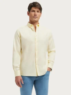 Casual<Alvaro Moreno CAMISA PANAMA DYE Amarillo