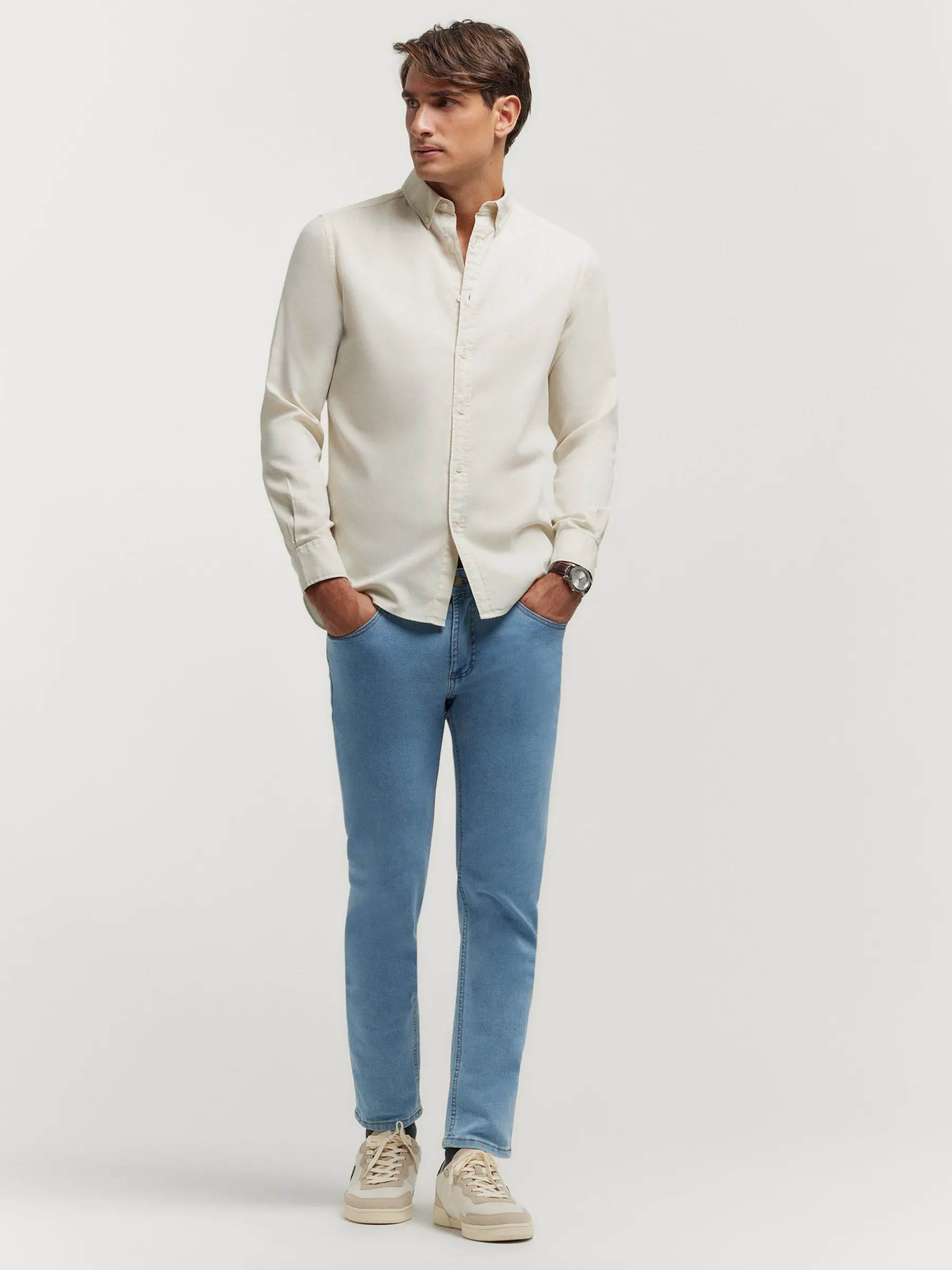 Casual<Alvaro Moreno CAMISA PANAMA DYE Beige