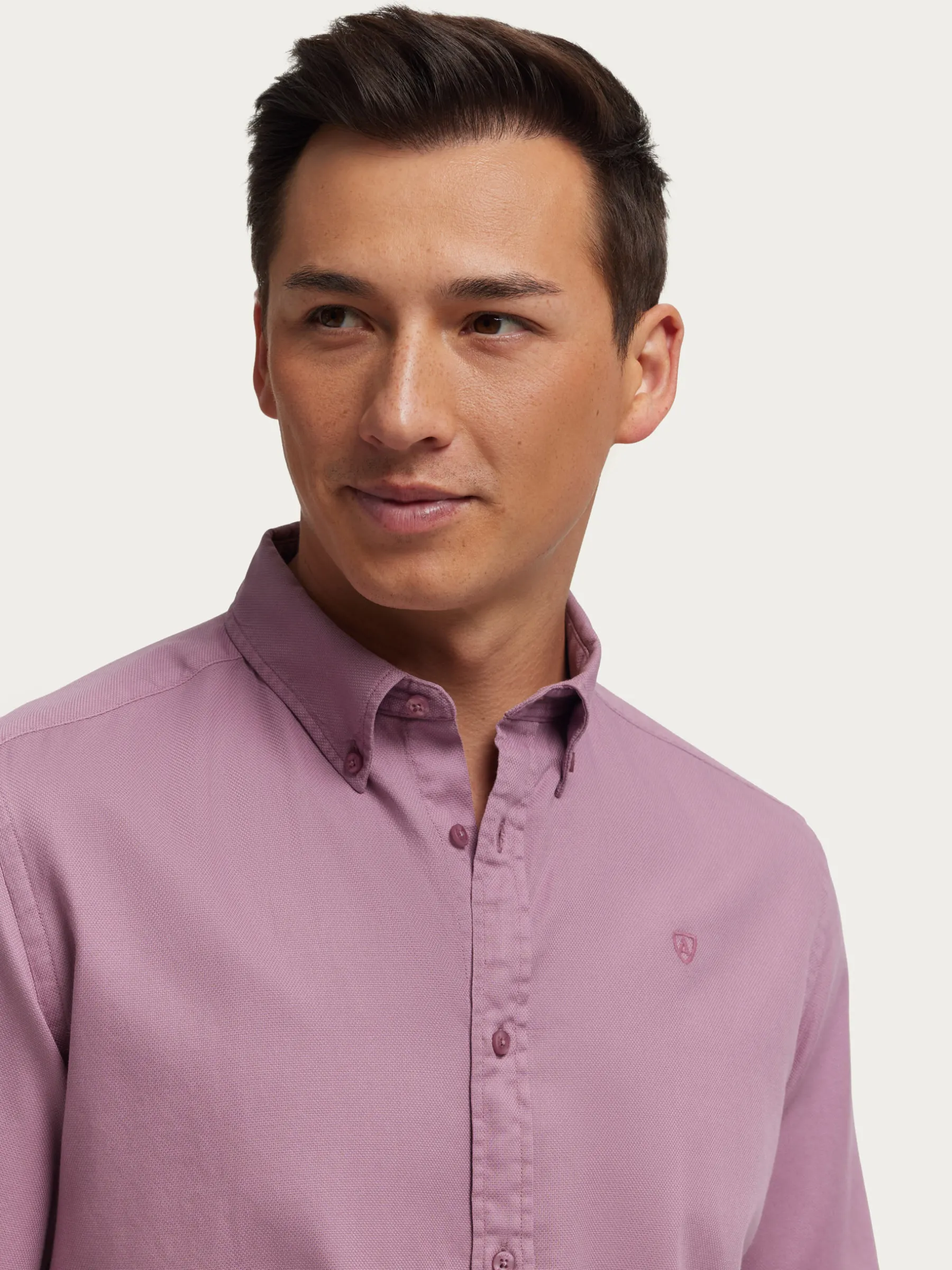 Casual<Alvaro Moreno CAMISA PANAMA DYE Burdeos