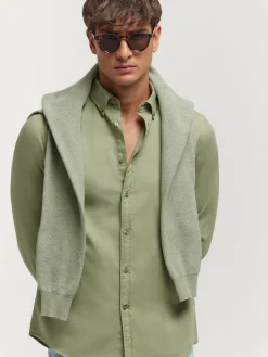 Casual<Alvaro Moreno CAMISA PANAMA DYE Verde