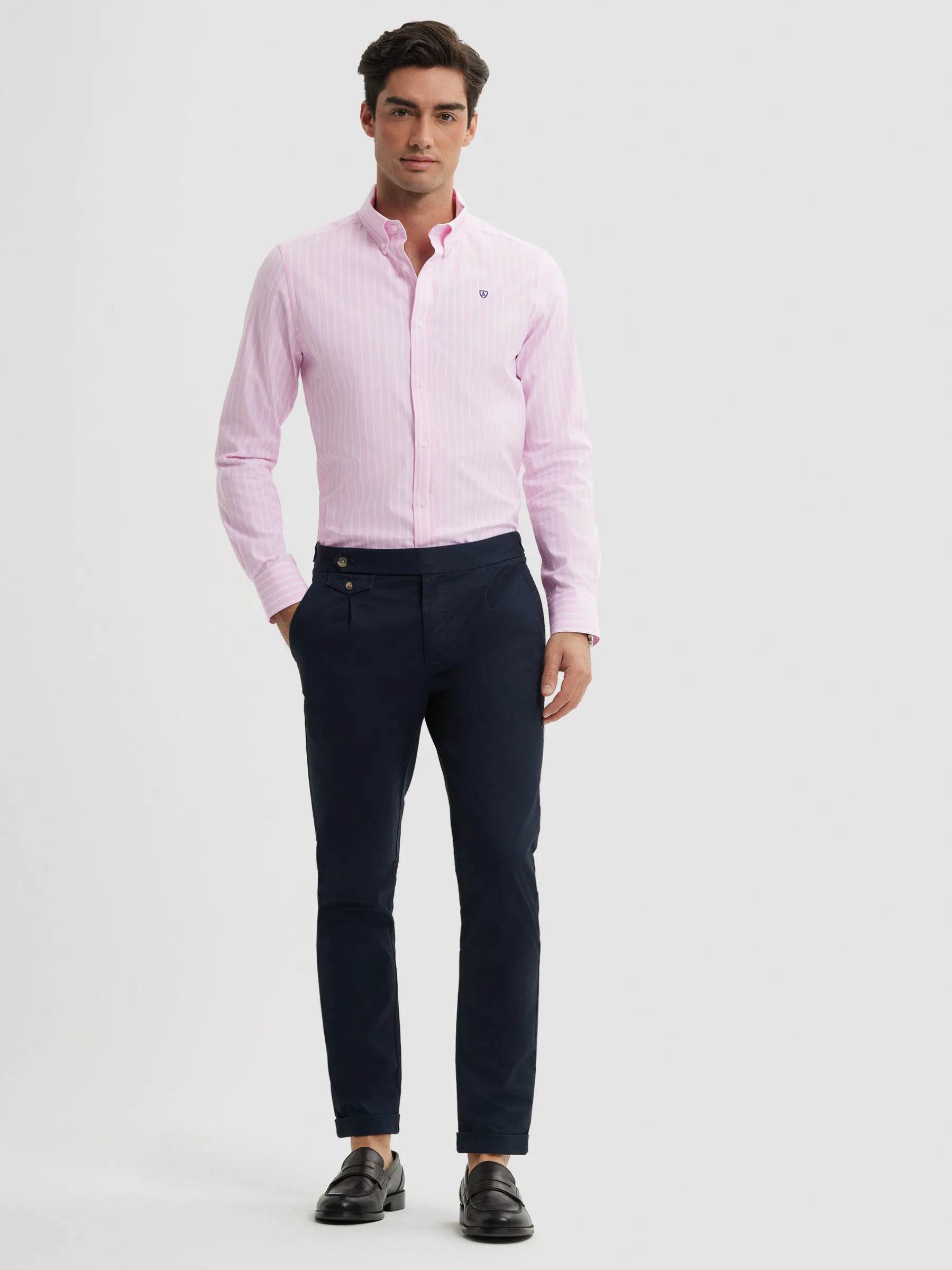 Casual<Alvaro Moreno CAMISA RAYAS DUTTON Rosa