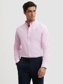 Casual<Alvaro Moreno CAMISA RAYAS DUTTON Rosa