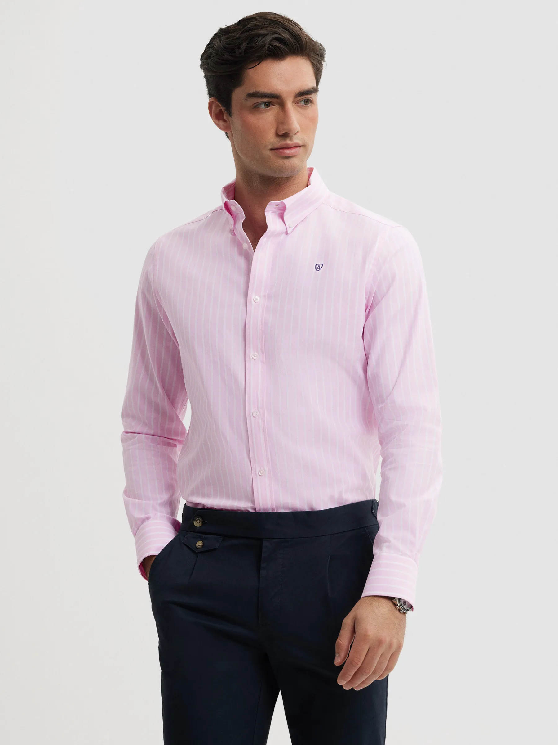 Casual<Alvaro Moreno CAMISA RAYAS DUTTON Rosa