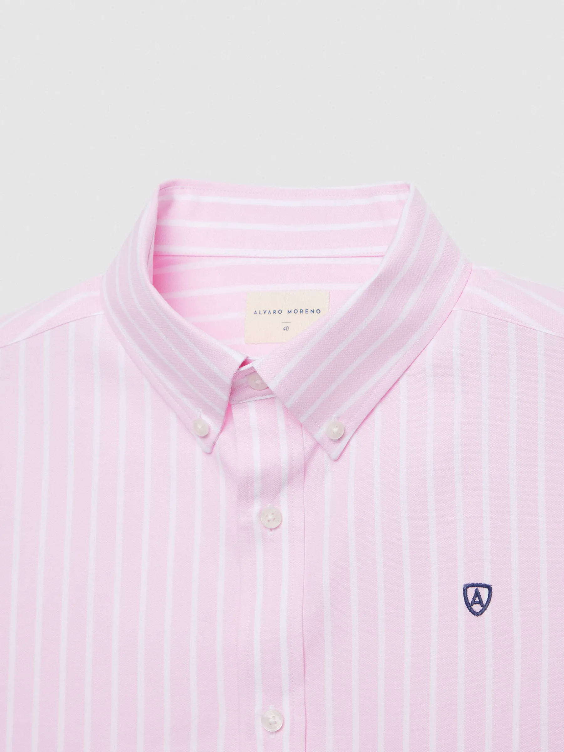 Casual<Alvaro Moreno CAMISA RAYAS DUTTON Rosa