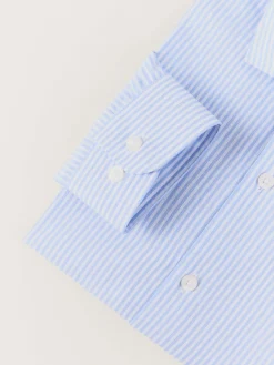 Camisas<Alvaro Moreno CAMISA RAYAS FIL A FIL KIDS Celeste