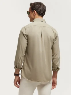 Casual<Alvaro Moreno CAMISA TWILL DYE Beige