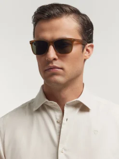 Casual<Alvaro Moreno CAMISA TWILL DYE Crudo