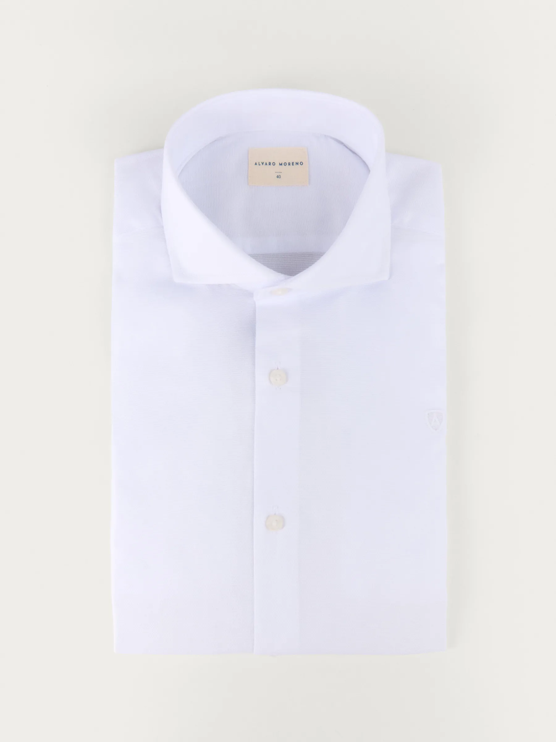 Camisas Vestir|Vestir<Alvaro Moreno CAMISA VESTIR DOBBY Blanco