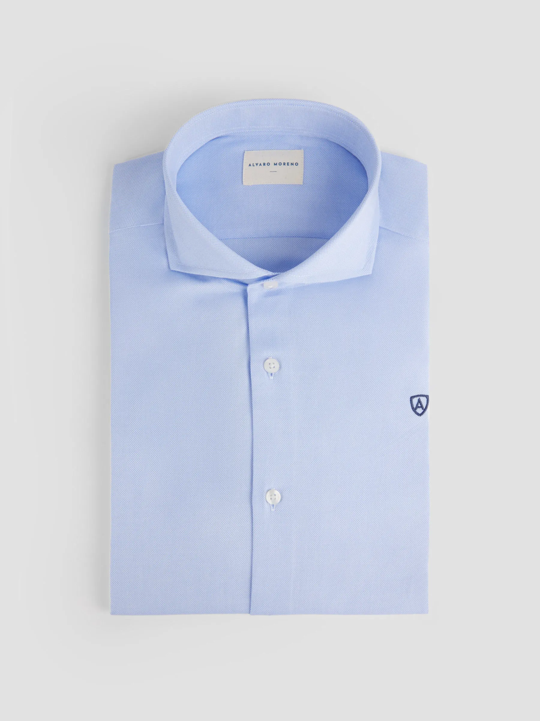 Camisas Vestir|Camisas Vestir<Alvaro Moreno CAMISA VESTIR ESTRUCTURA Azul