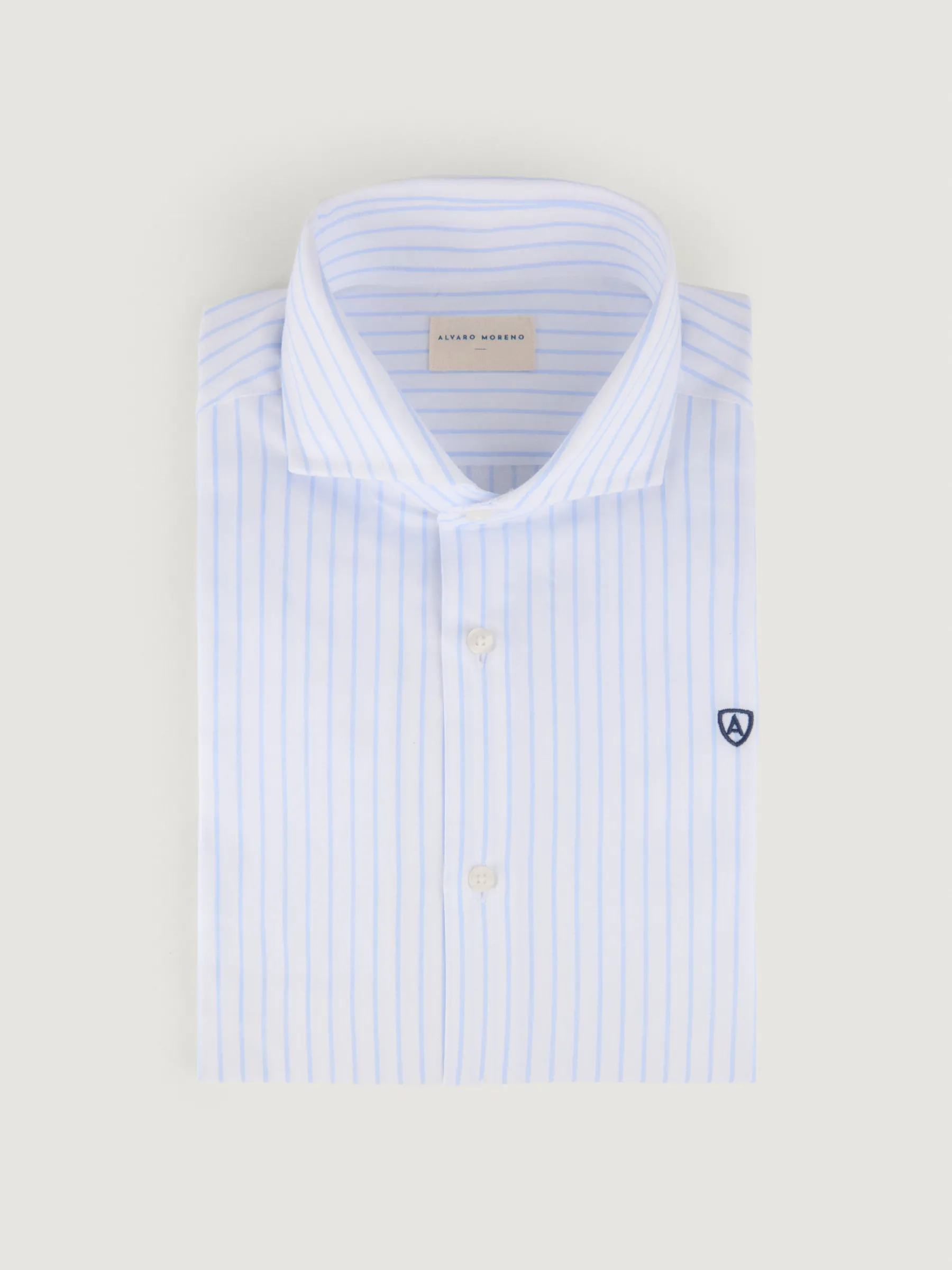 Camisas Vestir|Camisas Vestir<Alvaro Moreno CAMISA VESTIR RAYAS Blanco