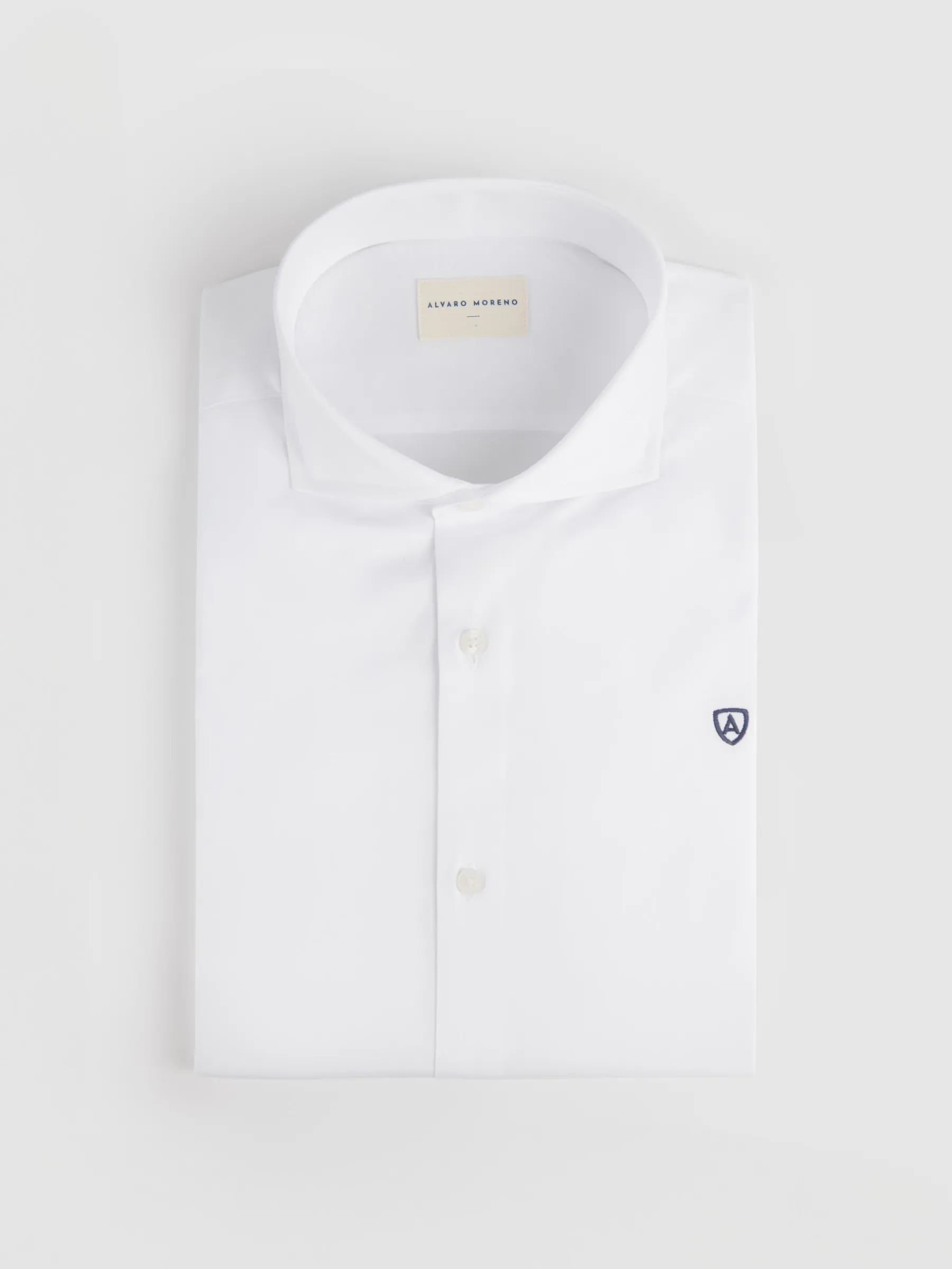 Camisas Vestir|Camisas Vestir<Alvaro Moreno CAMISA VESTIR TWILL Blanco