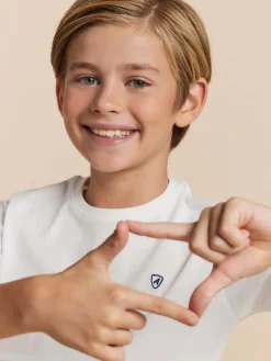 Camisetas<Alvaro Moreno CAMISETA BASICA KIDS Blanco