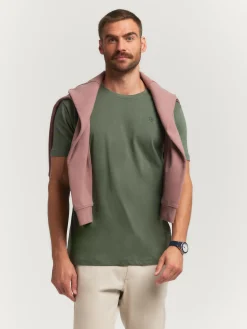 Camisetas<Alvaro Moreno CAMISETA BASICA Verde