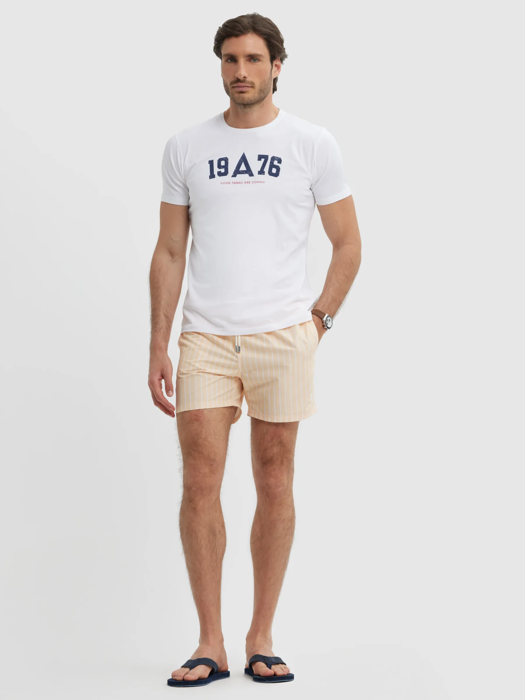 Camisetas<Alvaro Moreno CAMISETA COLLEGE Blanco