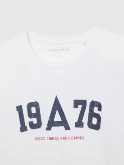 Camisetas<Alvaro Moreno CAMISETA COLLEGE Blanco