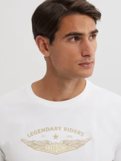 Camisetas<Alvaro Moreno CAMISETA FREEDOM Blanco