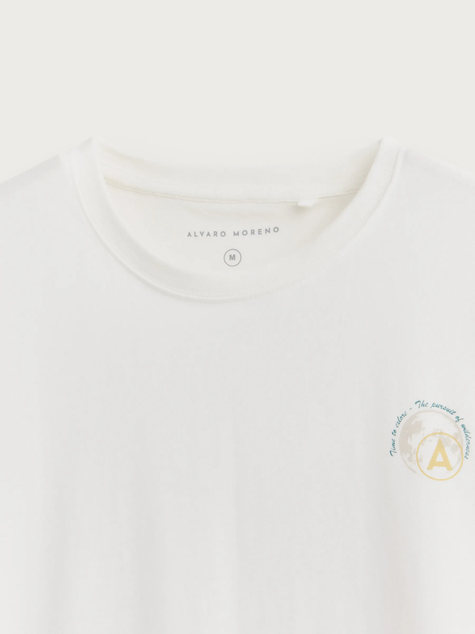 Camisetas<Alvaro Moreno CAMISETA LANDSCAPE Blanco