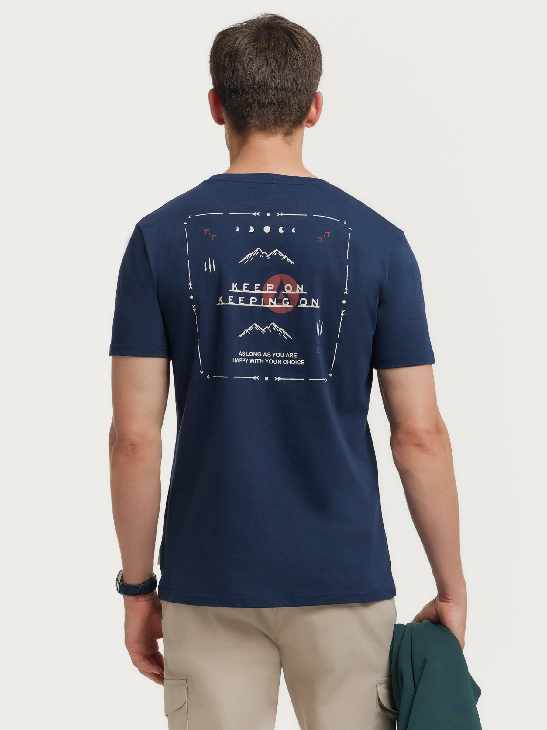 Camisetas<Alvaro Moreno CAMISETA LONG Azul Marino