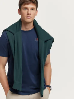 Camisetas<Alvaro Moreno CAMISETA LONG Azul Marino