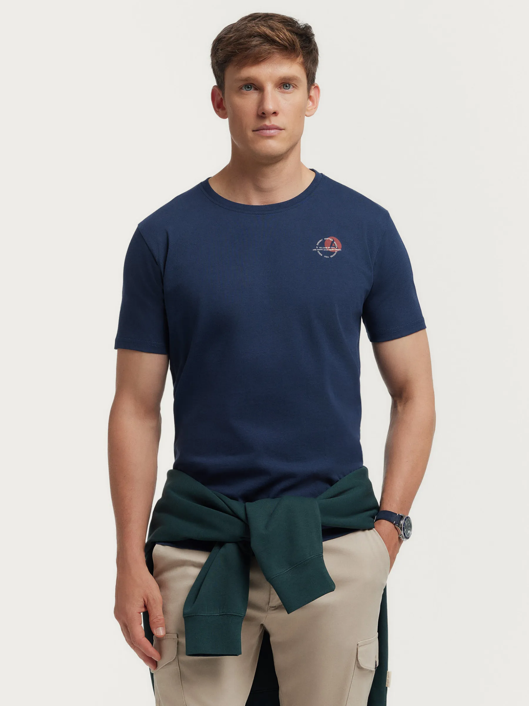 Camisetas<Alvaro Moreno CAMISETA LONG Azul Marino