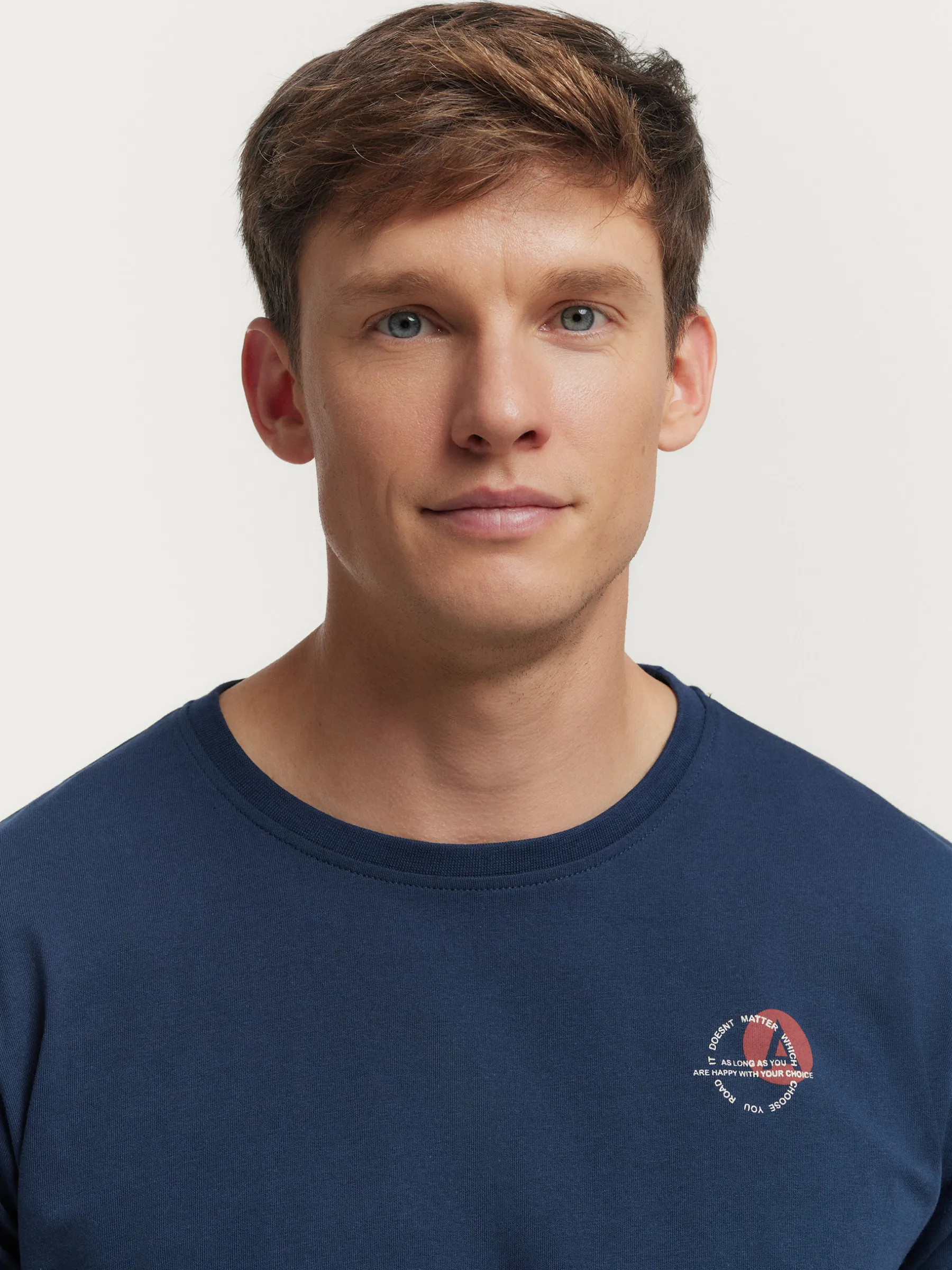 Camisetas<Alvaro Moreno CAMISETA LONG Azul Marino