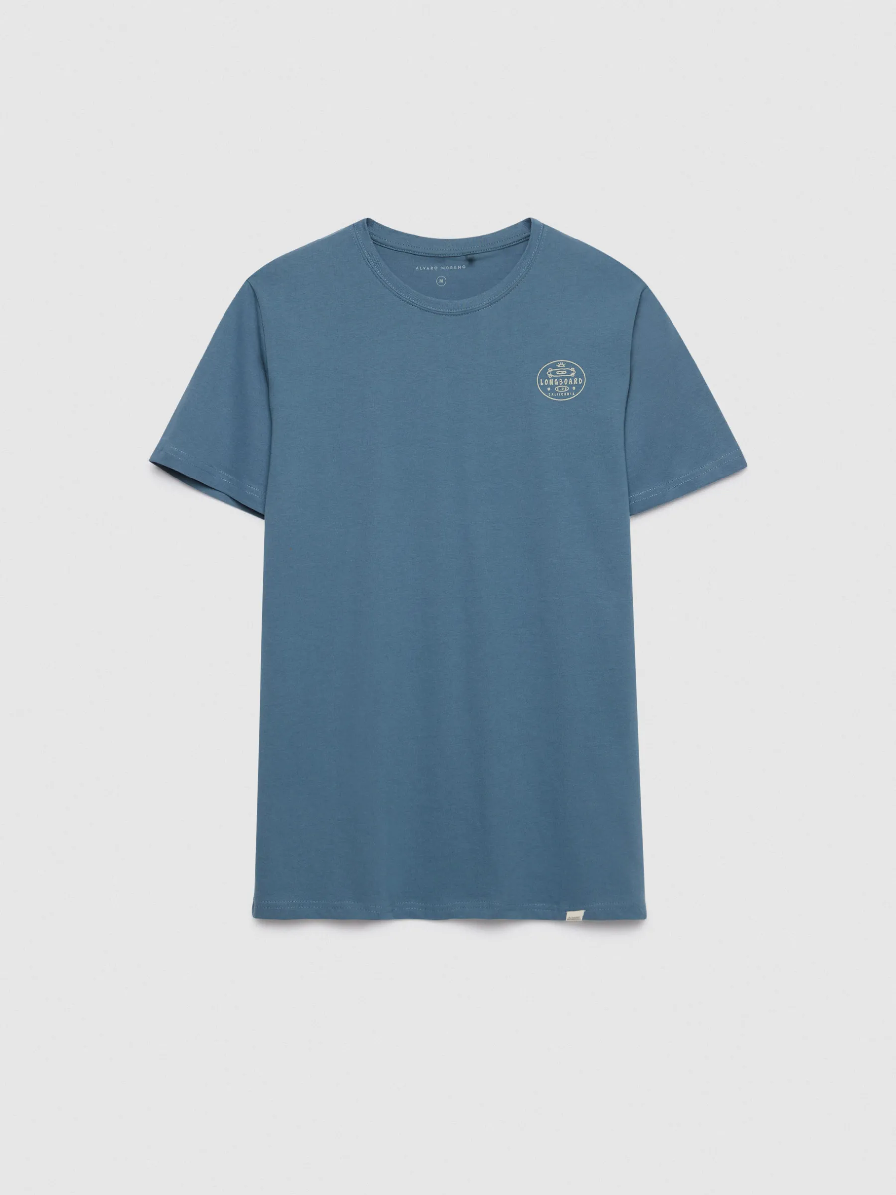 Camisetas<Alvaro Moreno CAMISETA LONGBOARD Azul