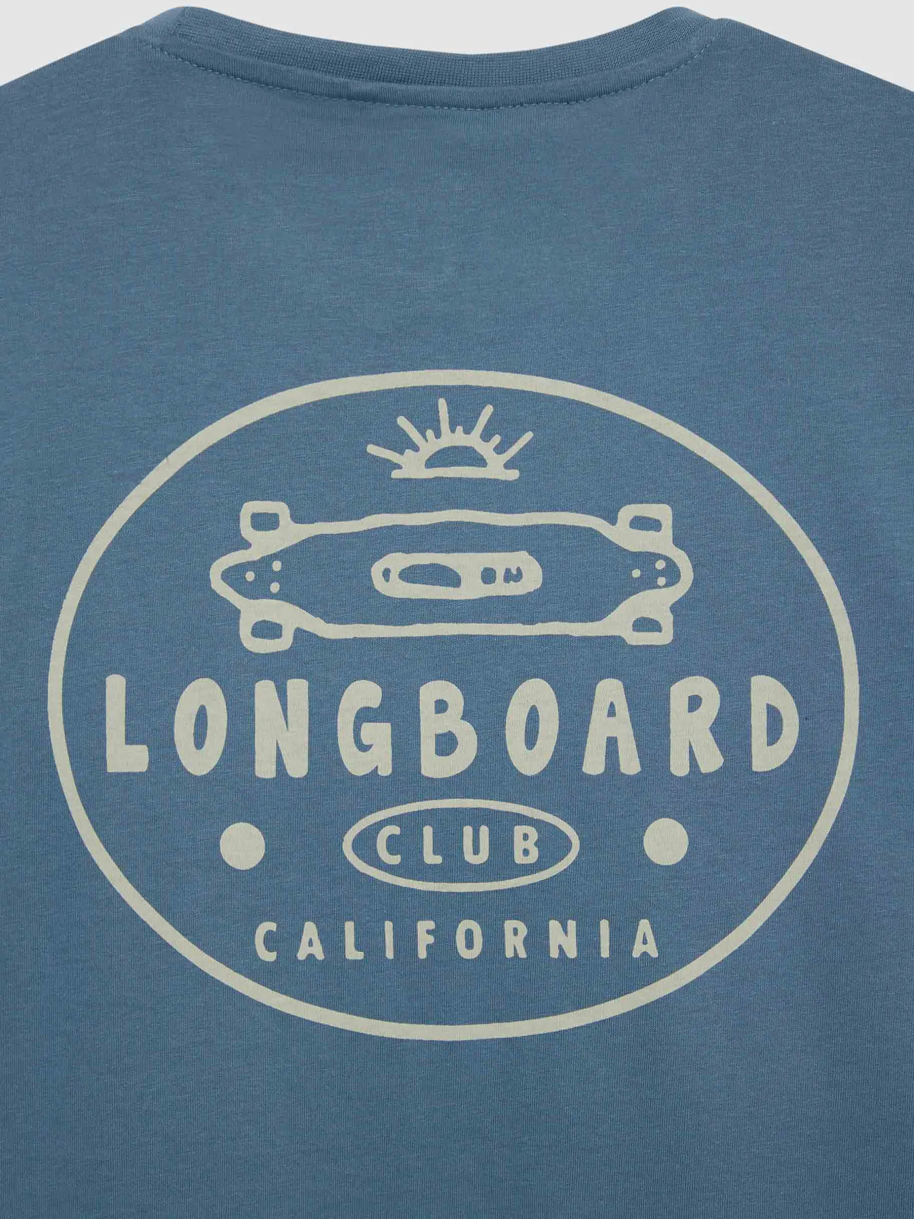 Camisetas<Alvaro Moreno CAMISETA LONGBOARD Azul