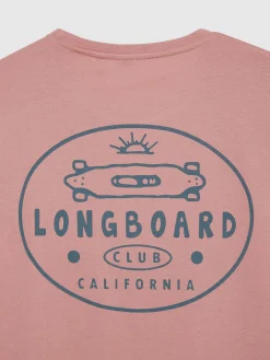 Camisetas<Alvaro Moreno CAMISETA LONGBOARD Rosa