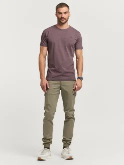 Camisetas<Alvaro Moreno CAMISETA MELANGE Burdeos