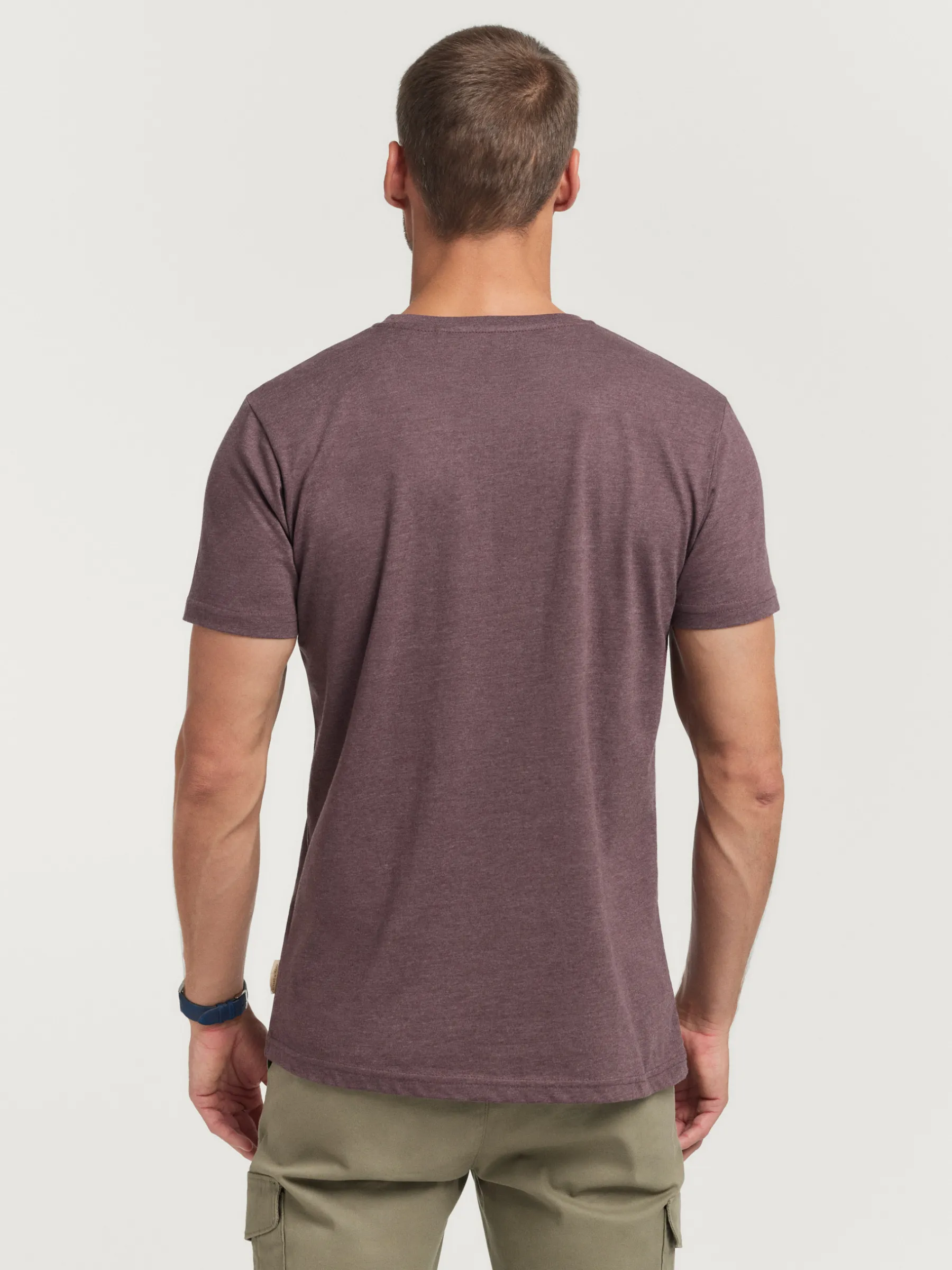 Camisetas<Alvaro Moreno CAMISETA MELANGE Burdeos