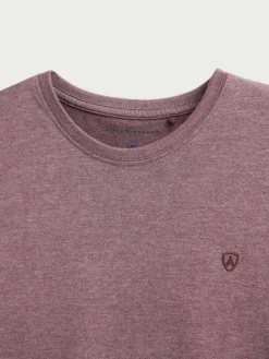 Camisetas<Alvaro Moreno CAMISETA MELANGE Burdeos