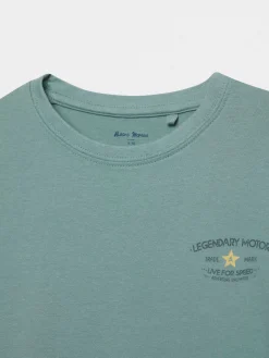 Camisetas<Alvaro Moreno CAMISETA MOTOR KIDS Verde