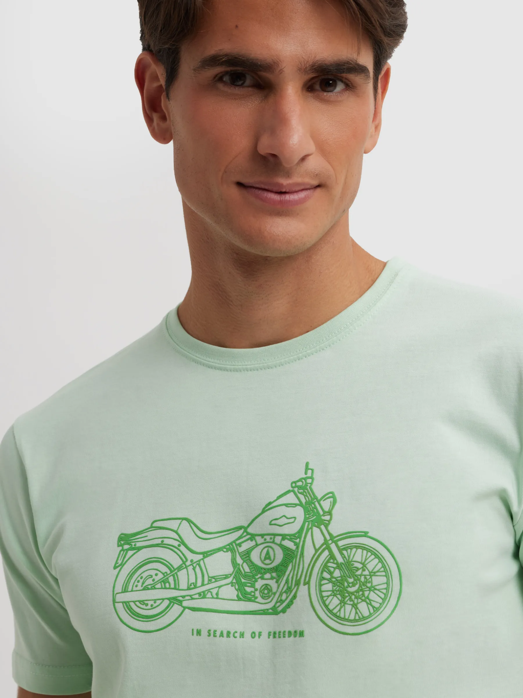 Camisetas<Alvaro Moreno CAMISETA MOTORCYCLE Verde