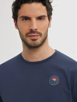 Camisetas<Alvaro Moreno CAMISETA SUNSET Azul Marino