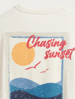 Camisetas<Alvaro Moreno CAMISETA SUNSET Beige