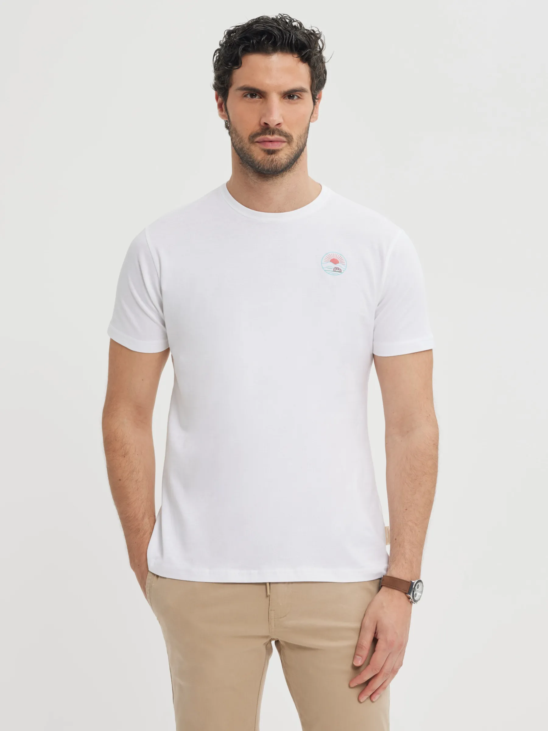 Camisetas<Alvaro Moreno CAMISETA SUNSET Blanco