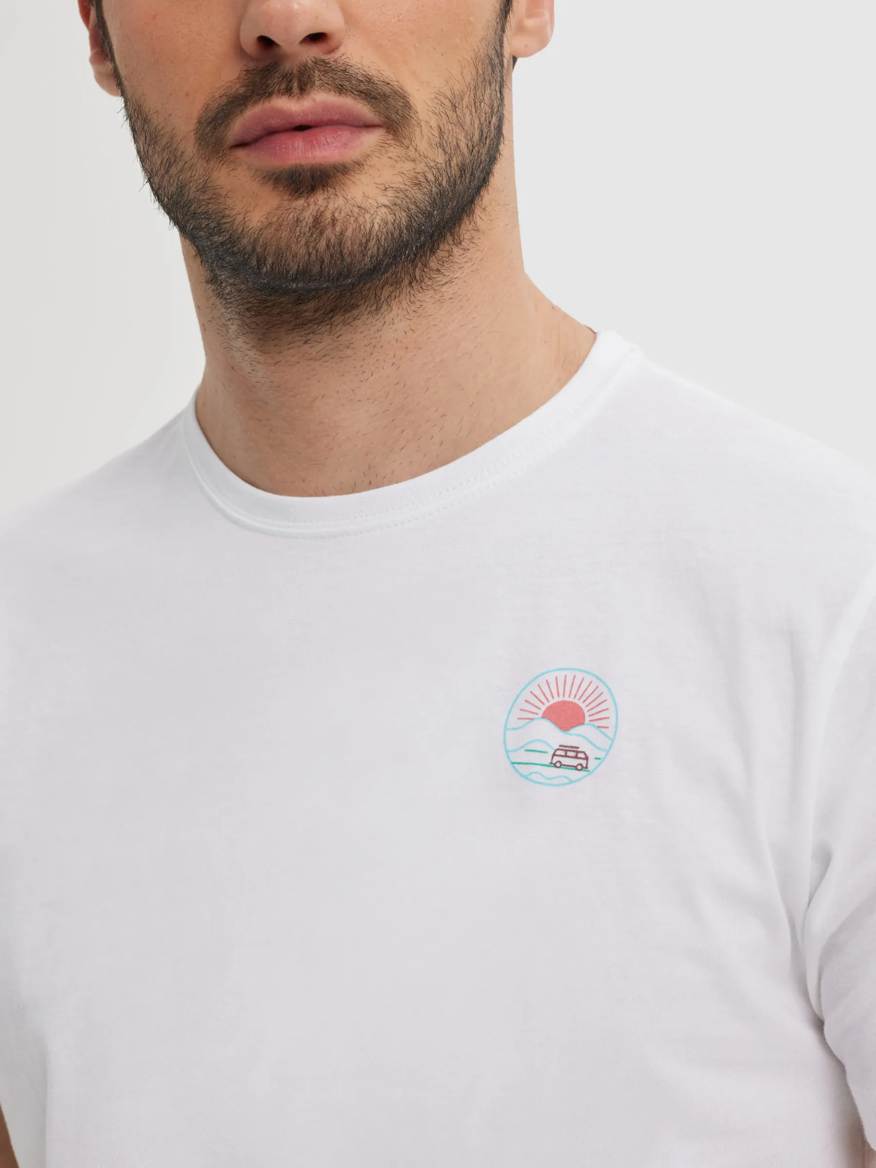 Camisetas<Alvaro Moreno CAMISETA SUNSET Blanco