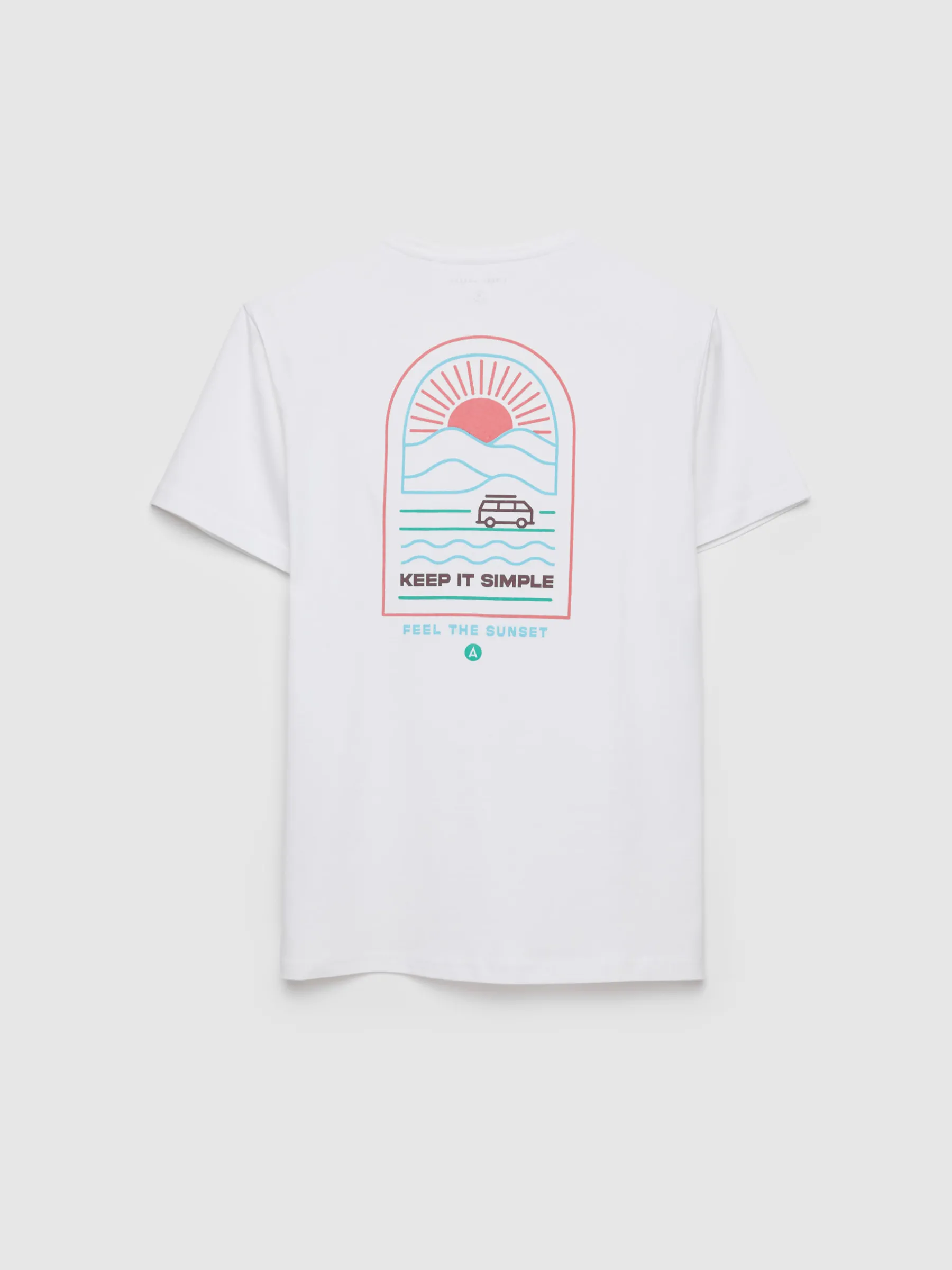 Camisetas<Alvaro Moreno CAMISETA SUNSET Blanco