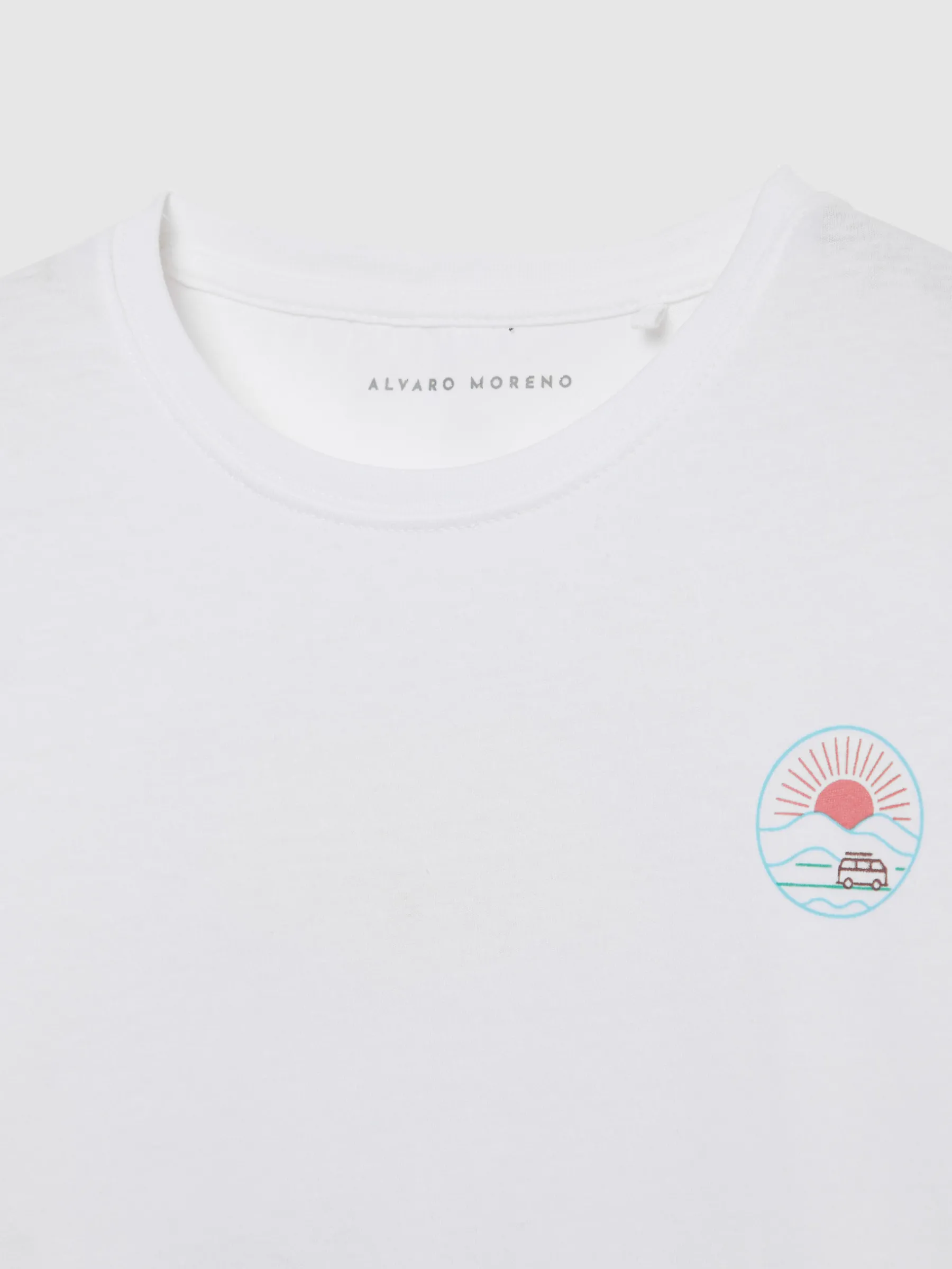 Camisetas<Alvaro Moreno CAMISETA SUNSET Blanco
