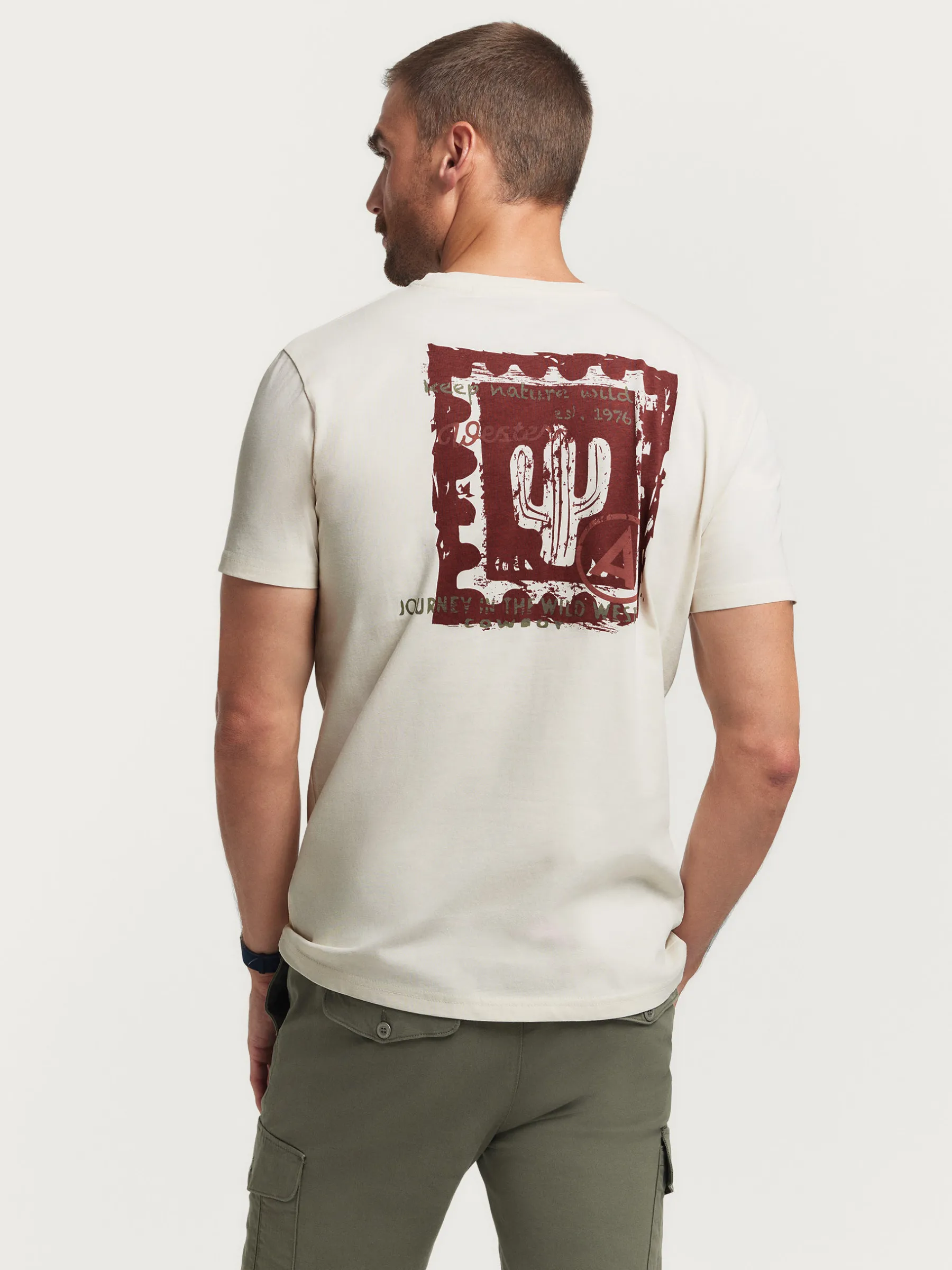 Camisetas<Alvaro Moreno CAMISETA WESTERN Blanco