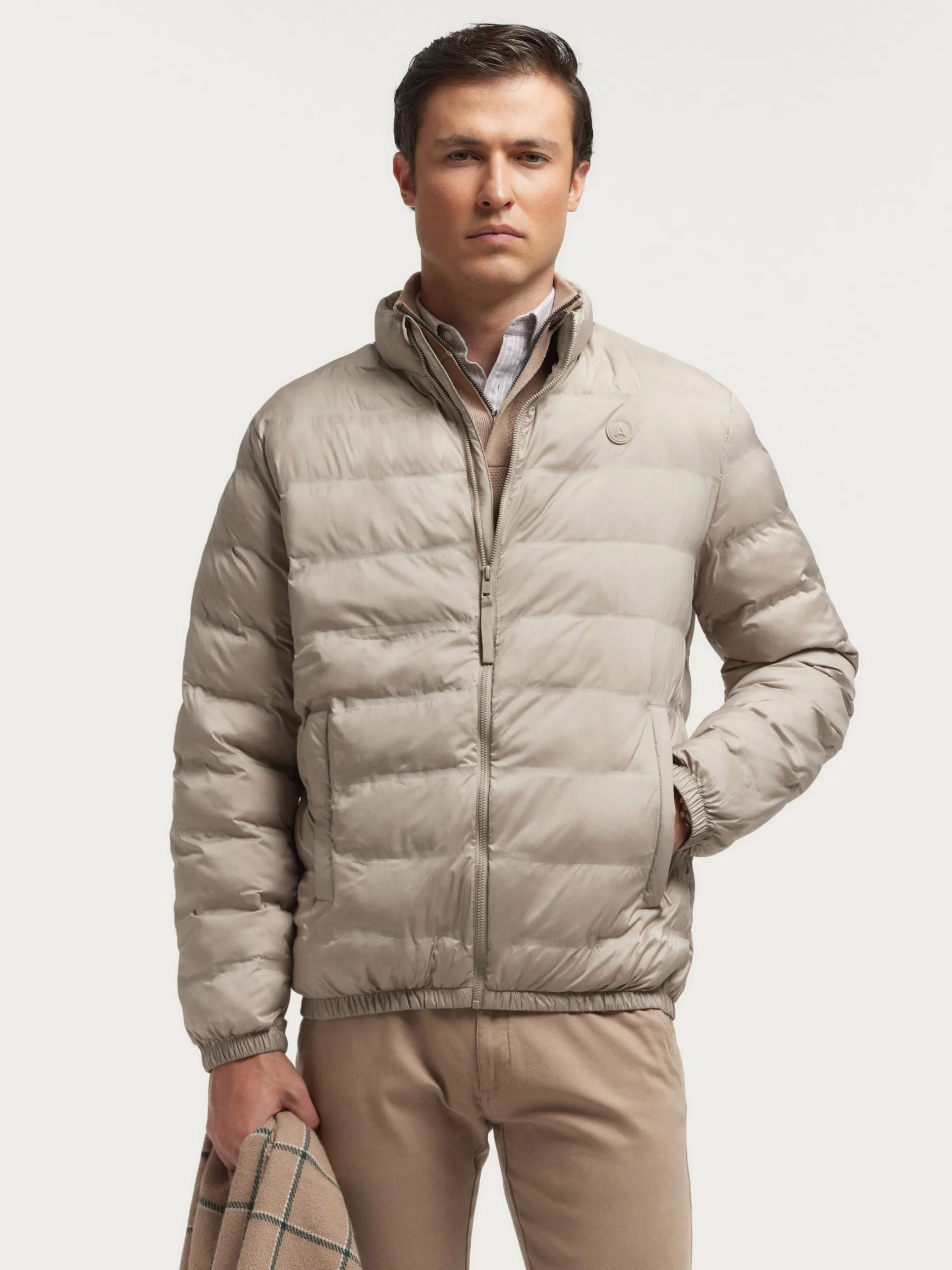 Cazadoras Y Parkas<Alvaro Moreno CAZADORA MONTREAL Beige