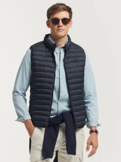 Chalecos<Alvaro Moreno CHALECO NIRO Azul Marino