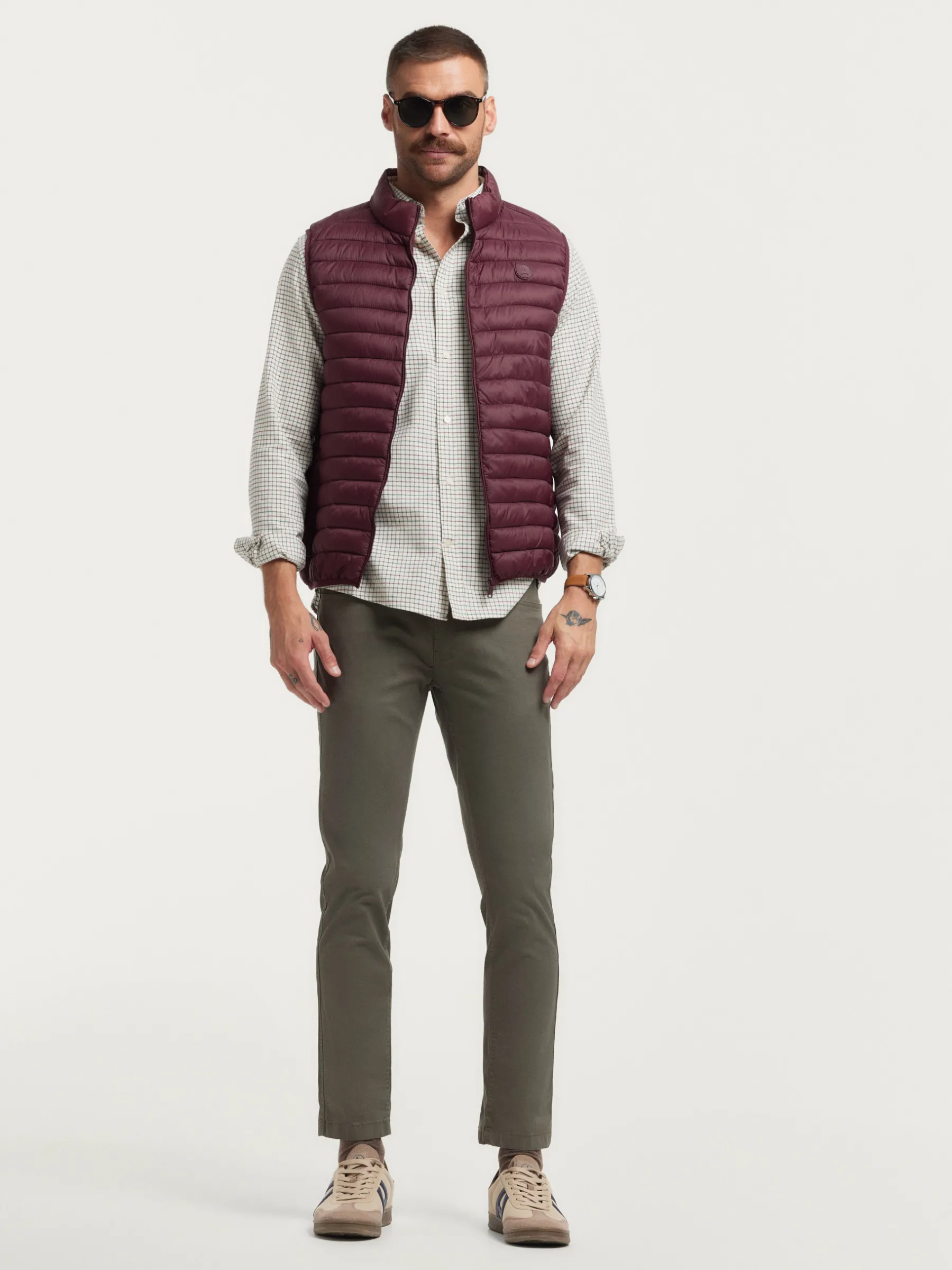 Chalecos<Alvaro Moreno CHALECO NIRO Burdeos