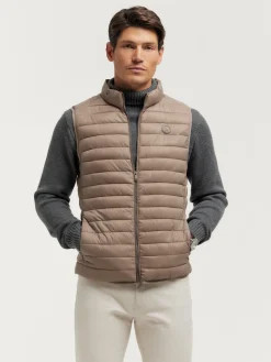 Chalecos<Alvaro Moreno CHALECO NIRO Camel